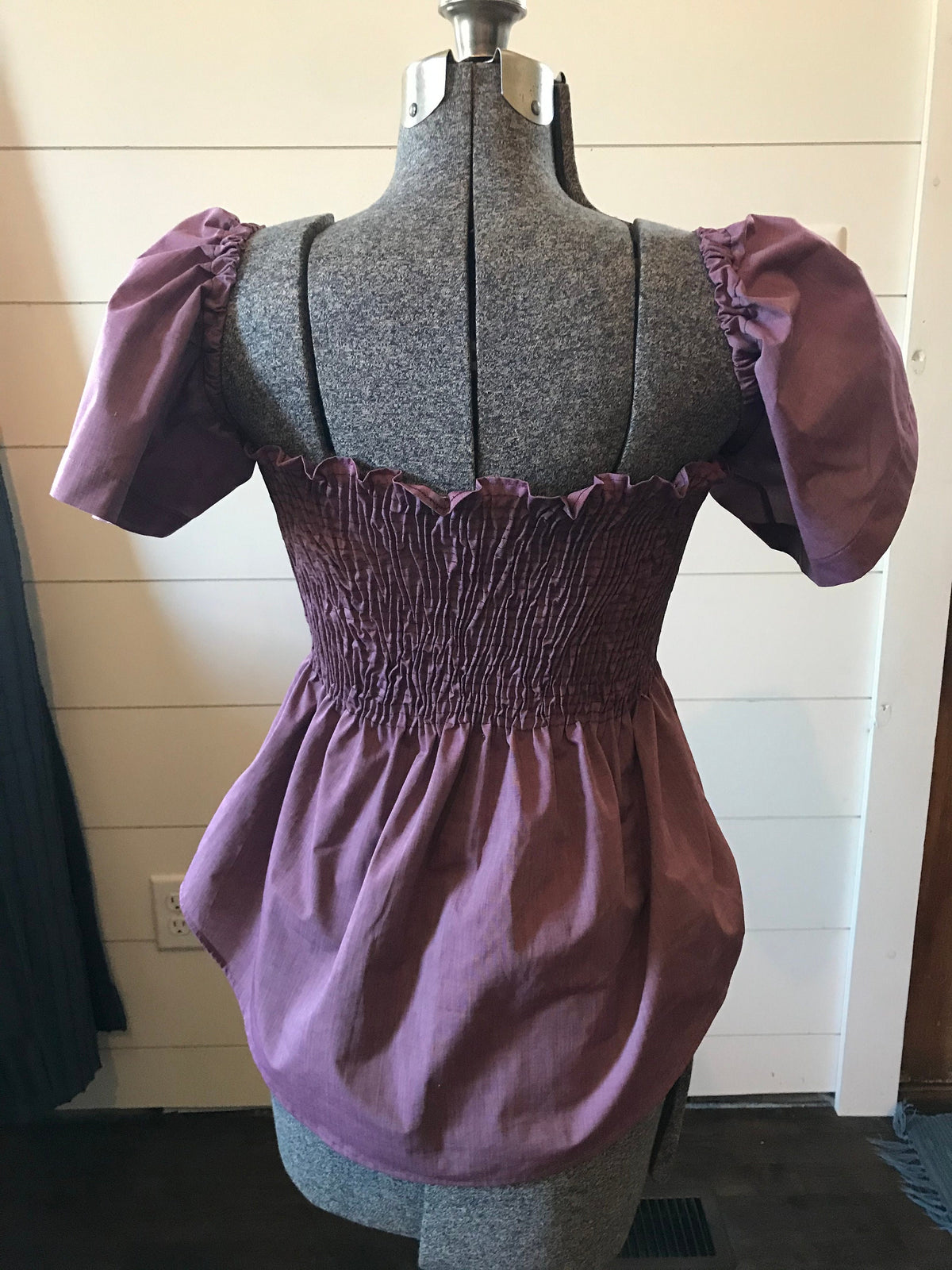 Amara Purple Button-Down Top — view 4