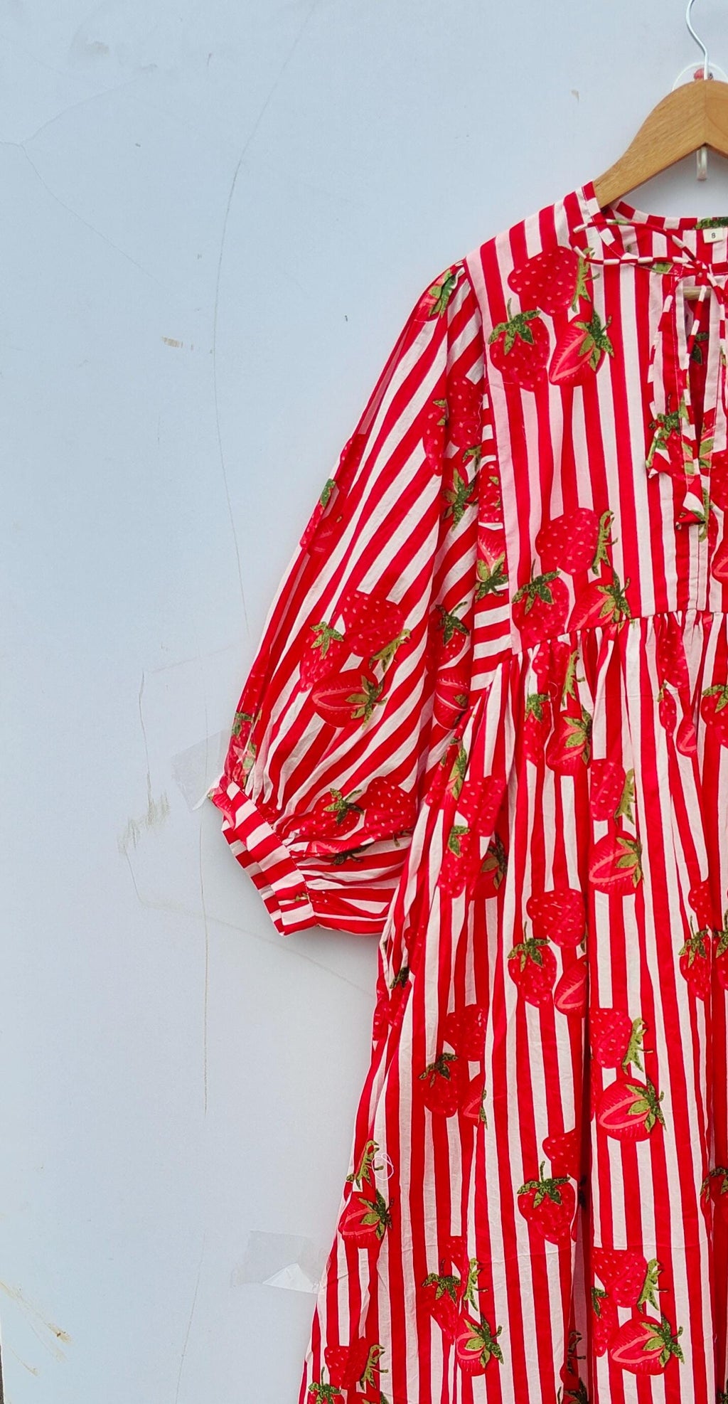 Yvette Floral Cotton Midi Dress — view 4