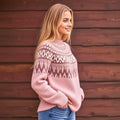 Pia Pink Knit Sweater — Strouse's