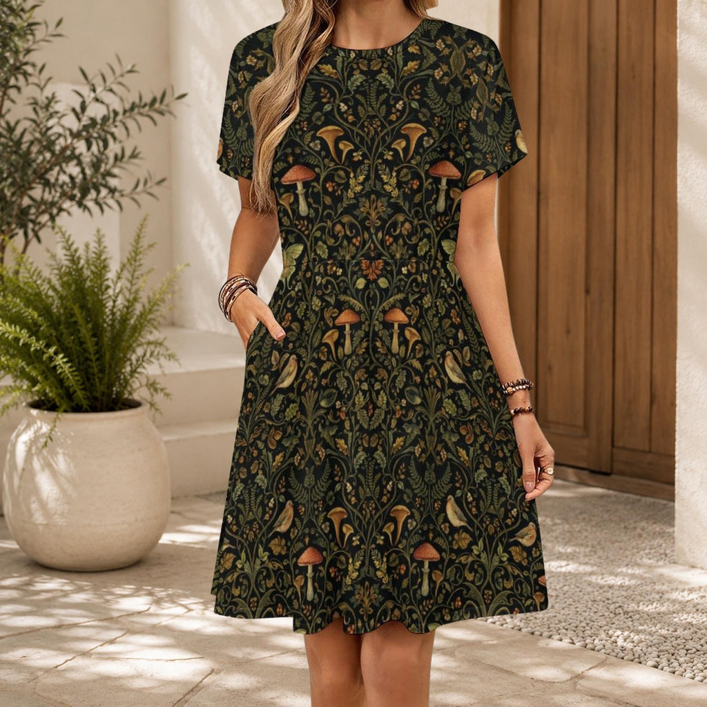 Celia Black Midi Dress — Strouse's
