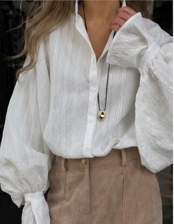 Gia Ivory Blouse — view 5