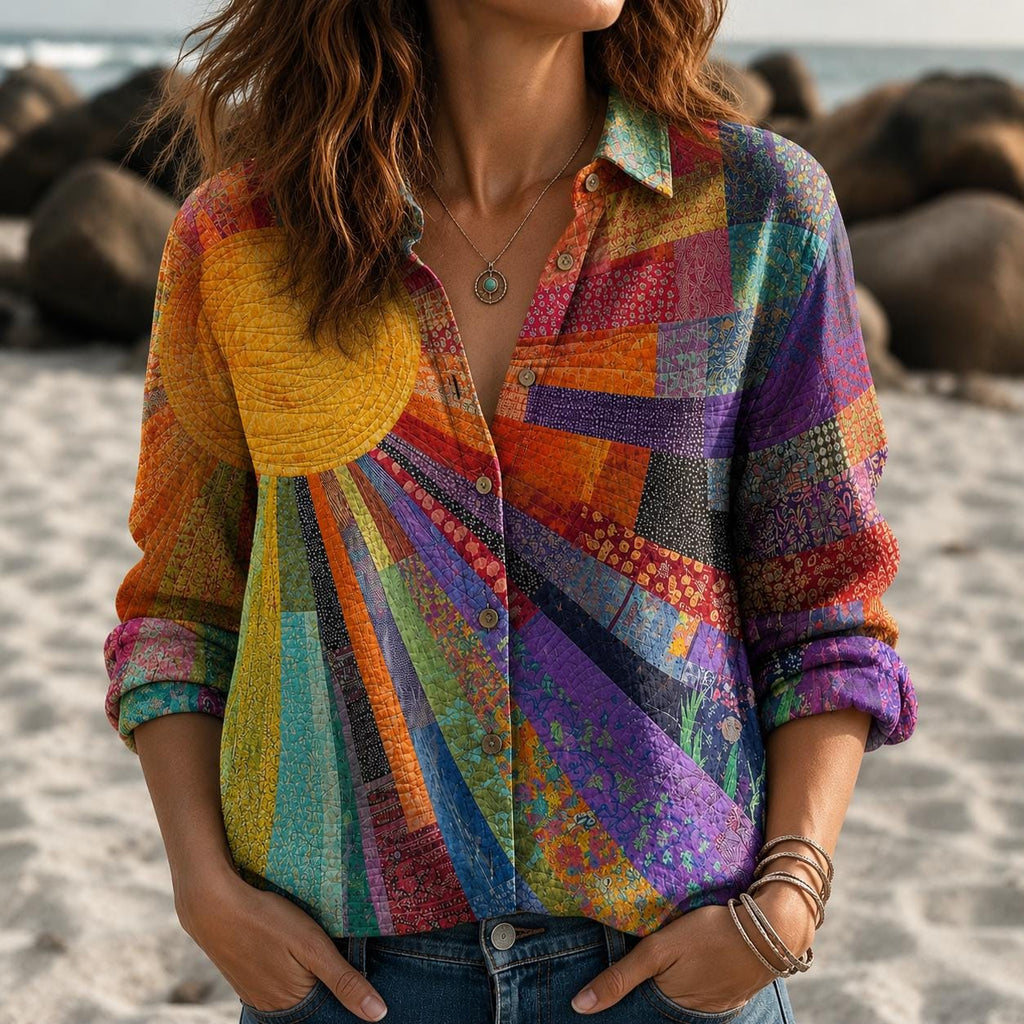 Blair Brown Linen Button-Down Shirt — Strouse's