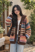 Kiki Black Knit Chunky Cardigan — Strouse's