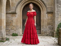 Coco Red Smocked Maxi Dress — Strouse's